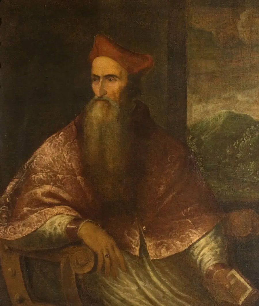 Portrett av kardinal Pietro Bembo - Titian