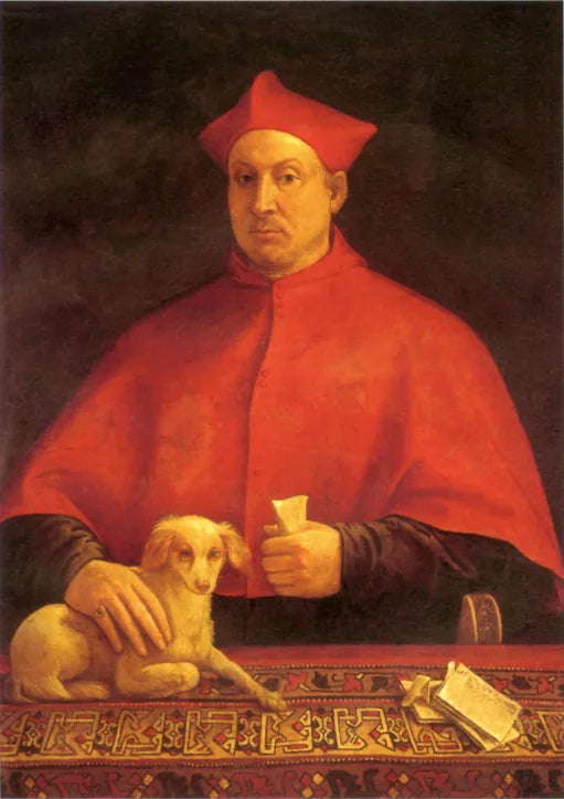 Portrett av kardinal Pompeo Colonna (1479-1532) - Sebastiano del Piombo