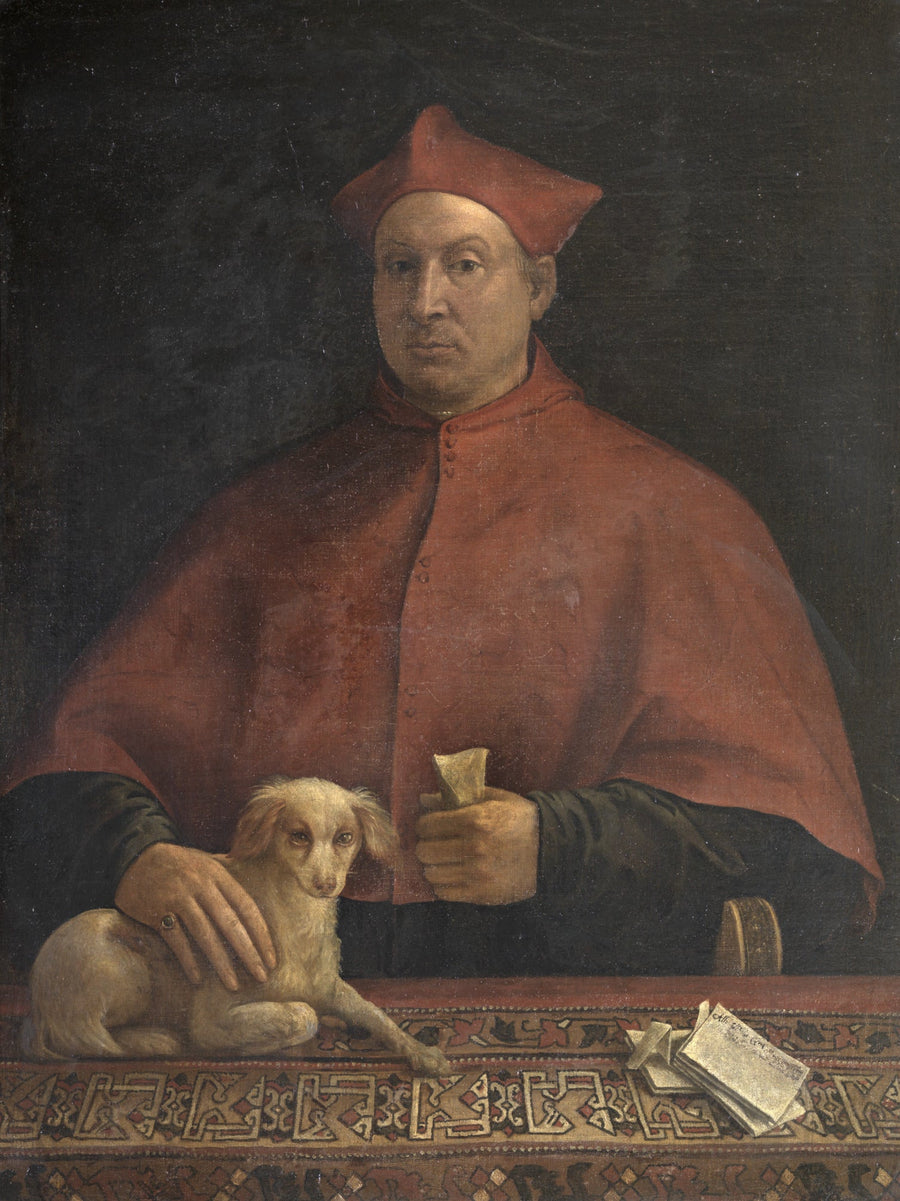 Portrett av kardinal Pompeo Colonna - Sebastiano del Piombo