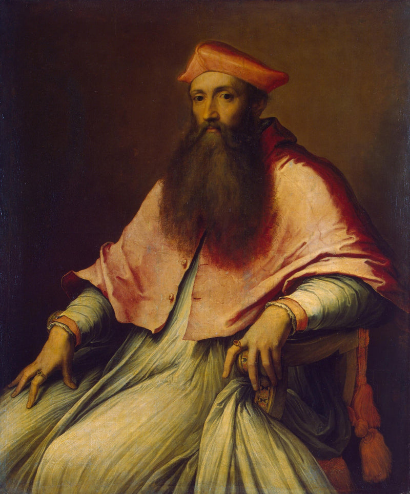 Portrett av kardinal Reginald Pole - Sebastiano del Piombo