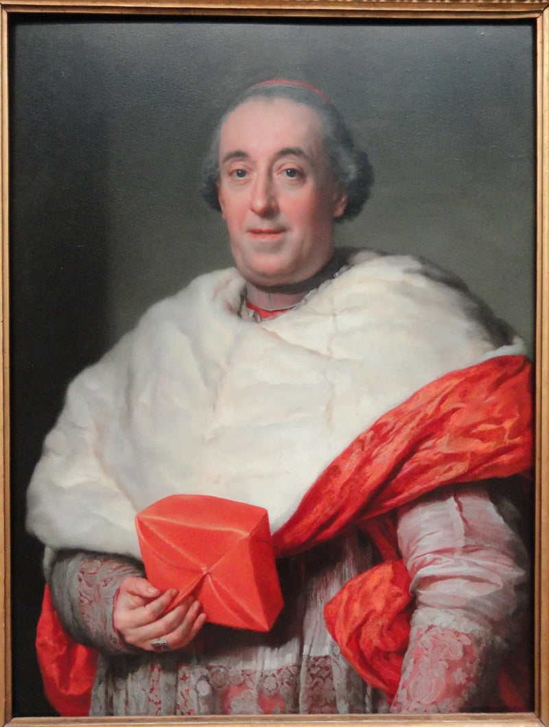 Portrett av kardinal Zelada - Anton Raphael Mengs