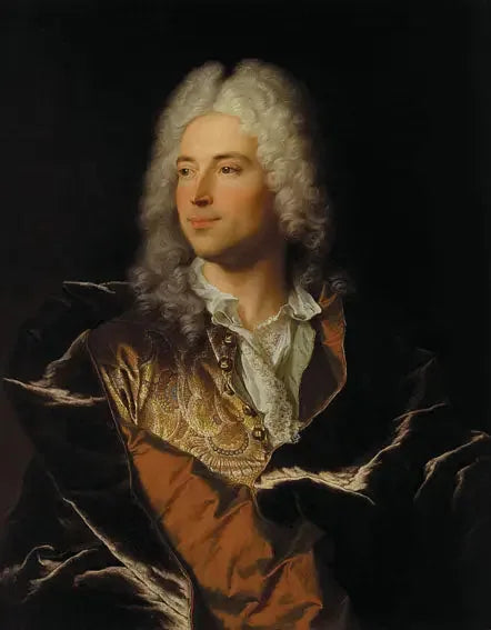Portrett av ridderen Lucas Schaub von Basel - Hyacinthe Rigaud