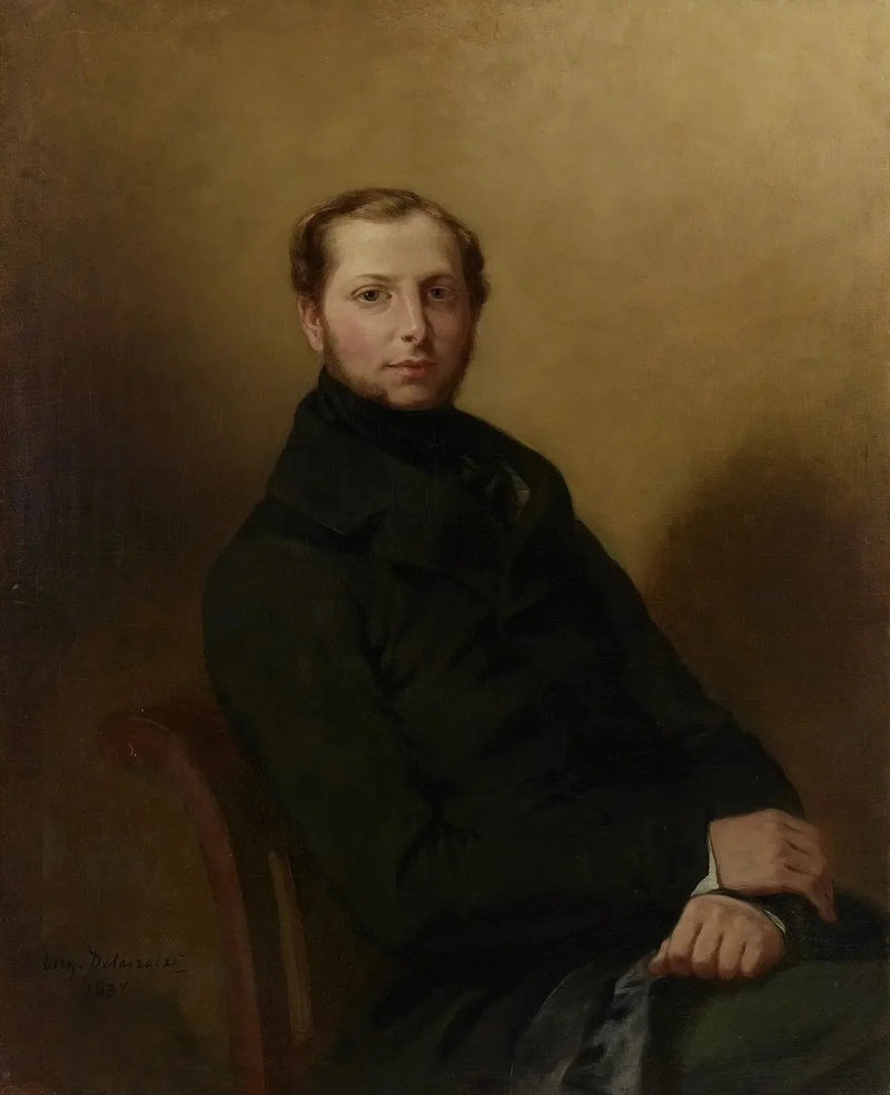 Portrett av grev Charles de Mornay - Eugène Delacroix