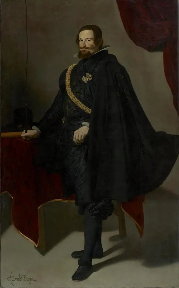 Portrett av greve-duke d'Olivares - Diego Velázquez