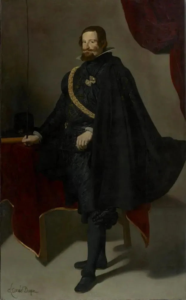 Portrett av greve-duke d'Olivares - Diego Velázquez