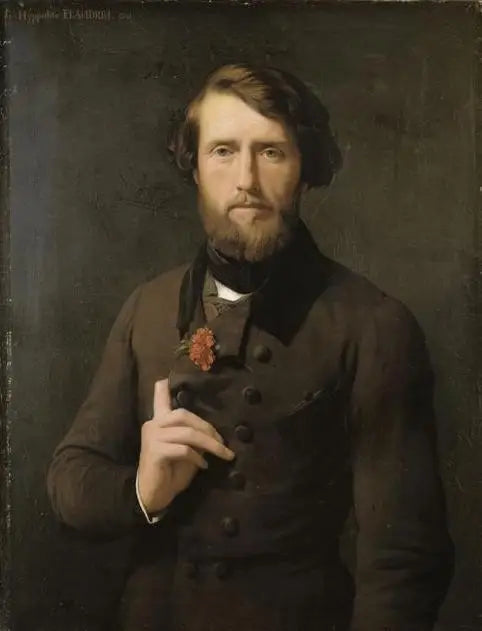 Portrett av greve Félix d'Arjuzon (1800-1874) - Hippolyte Flandrin