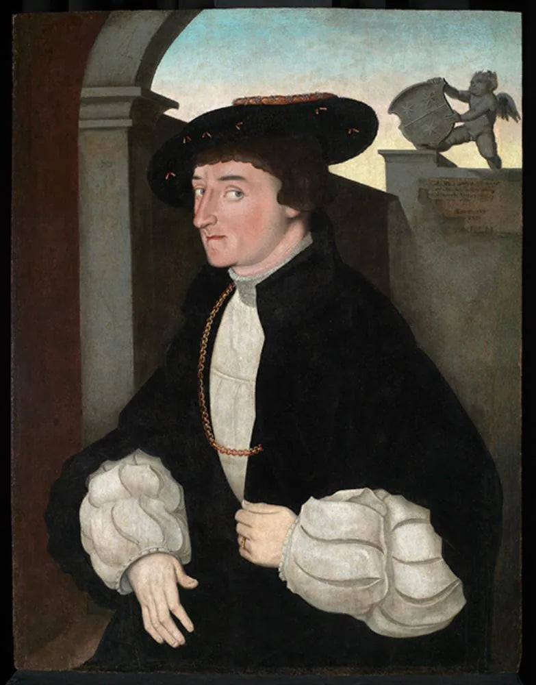 Portrett av greve Georg I av Erbach - Hans Baldung Grien