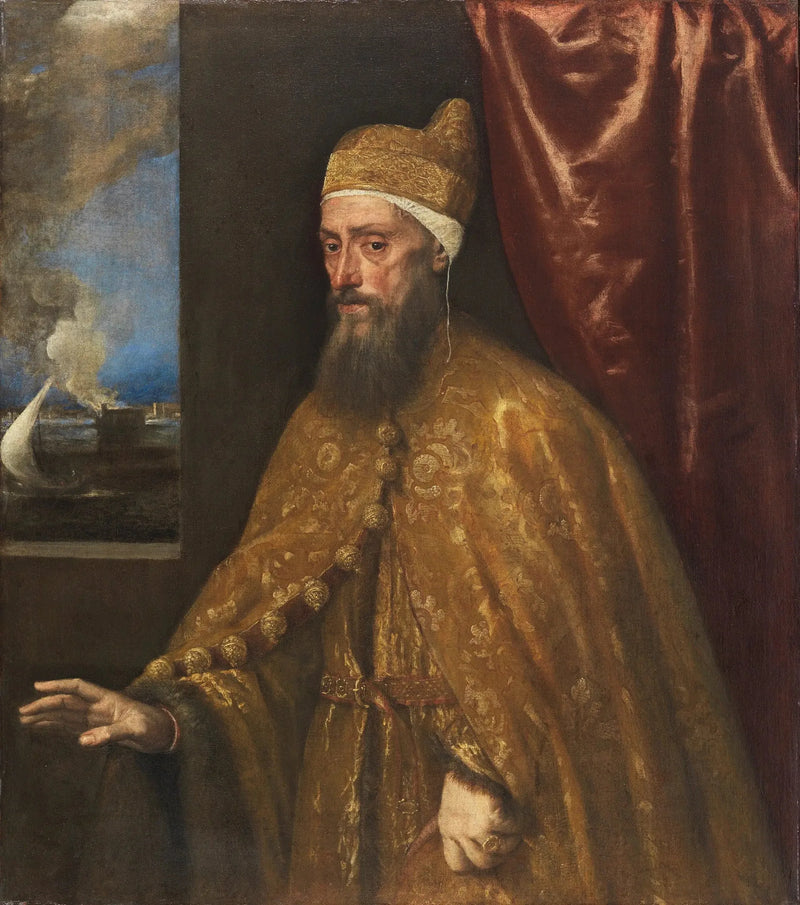 Portrett av doge Francesco Venier - Titian