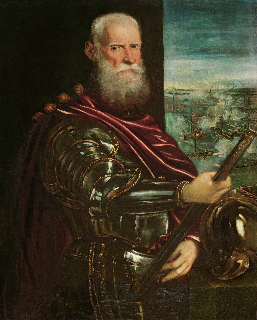 Portrett av doge Sébastien Venier - Jacopo Tintoretto