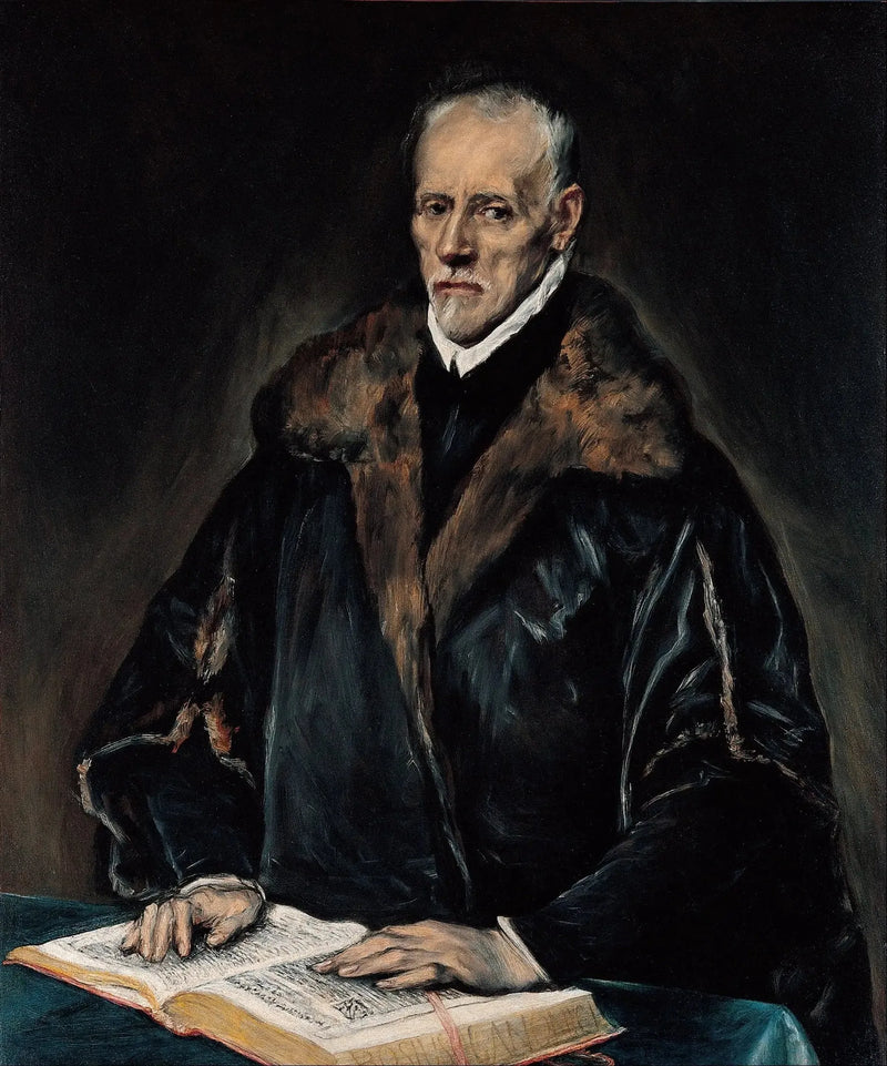 Portrett av Dr. Francisco de Pise - El Greco