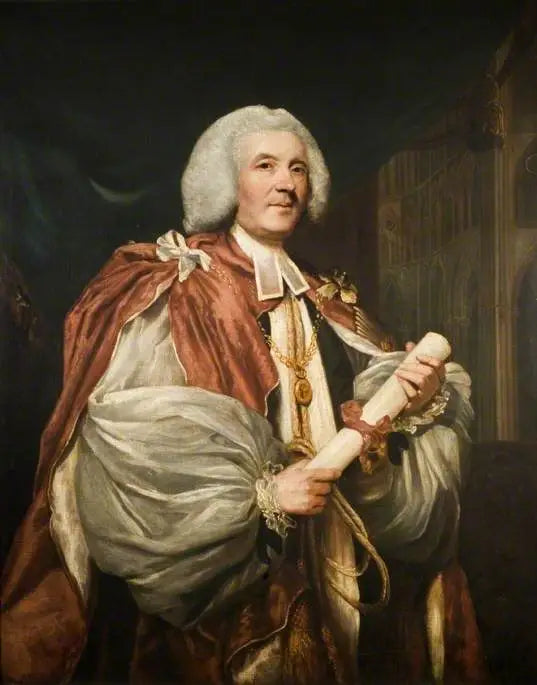 Portrett av Dr. John Thomas, biskop av Rochester - Joshua Reynolds
