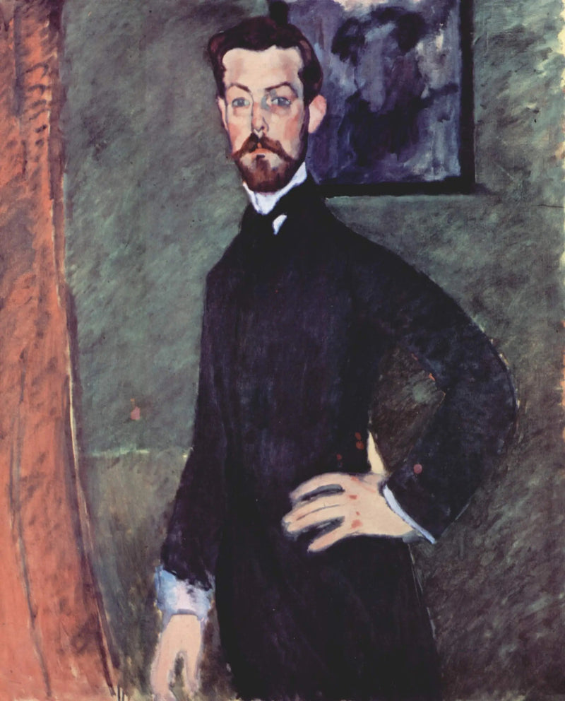 Portrett av Dr. Paul Alexandre - Amedeo Modigliani
