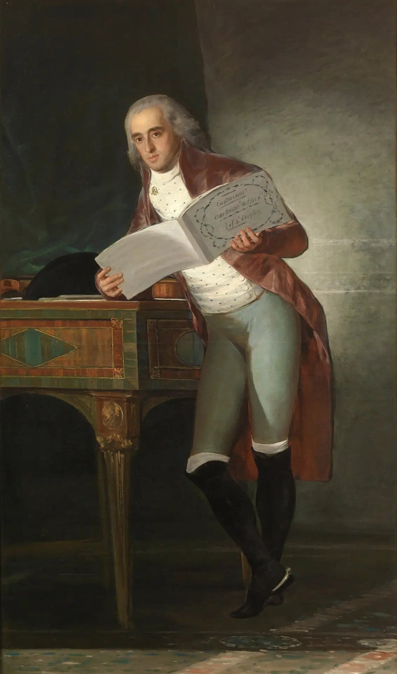portrett av hertugen av Alba - Francisco de Goya