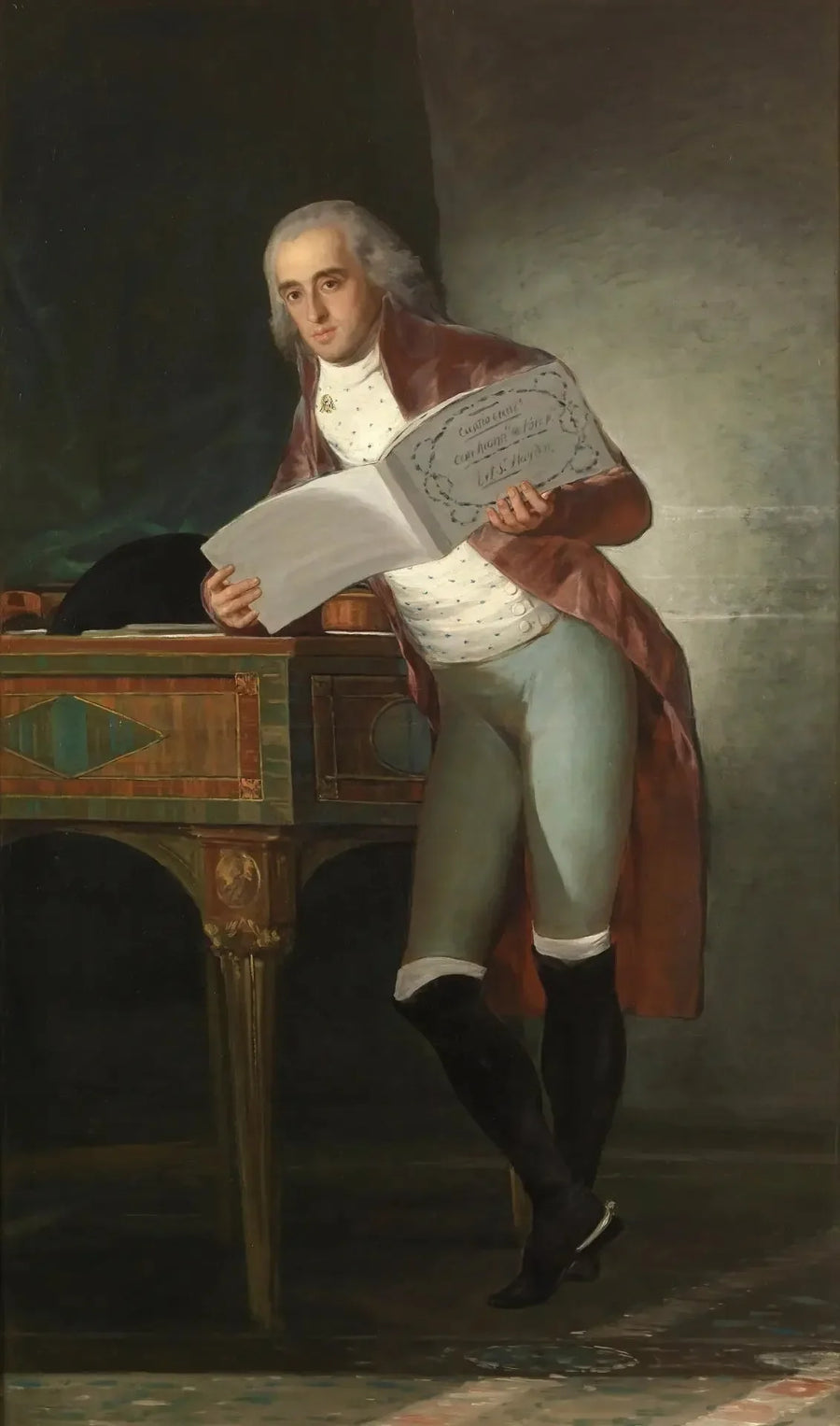 portrett av hertugen av Alba - Francisco de Goya