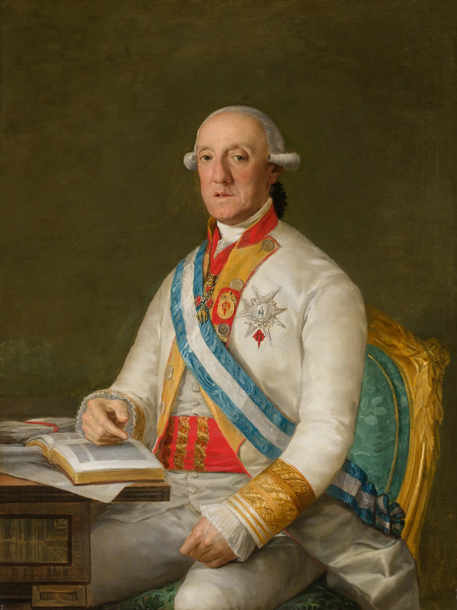 Portrett av hertugen av Roca - Francisco de Goya