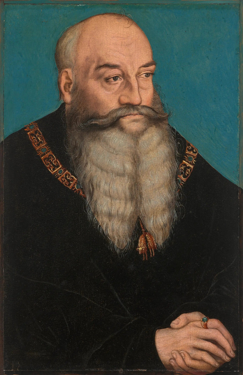 Portrett av hertug Georg av Sachsen - Lucas Cranach den eldre