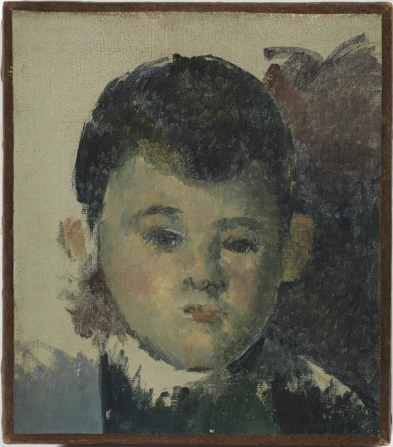 Portrett av kunstnerens sønn - Paul Cézanne