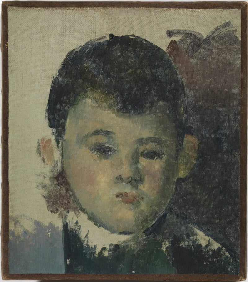 Portrett av kunstnerens sønn - Paul Cézanne