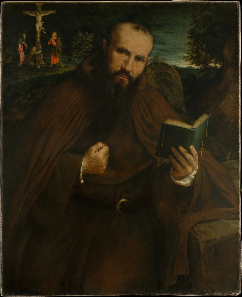 Portrett av bror Gregorio Belo fra Vicenza - Lorenzo Lotto