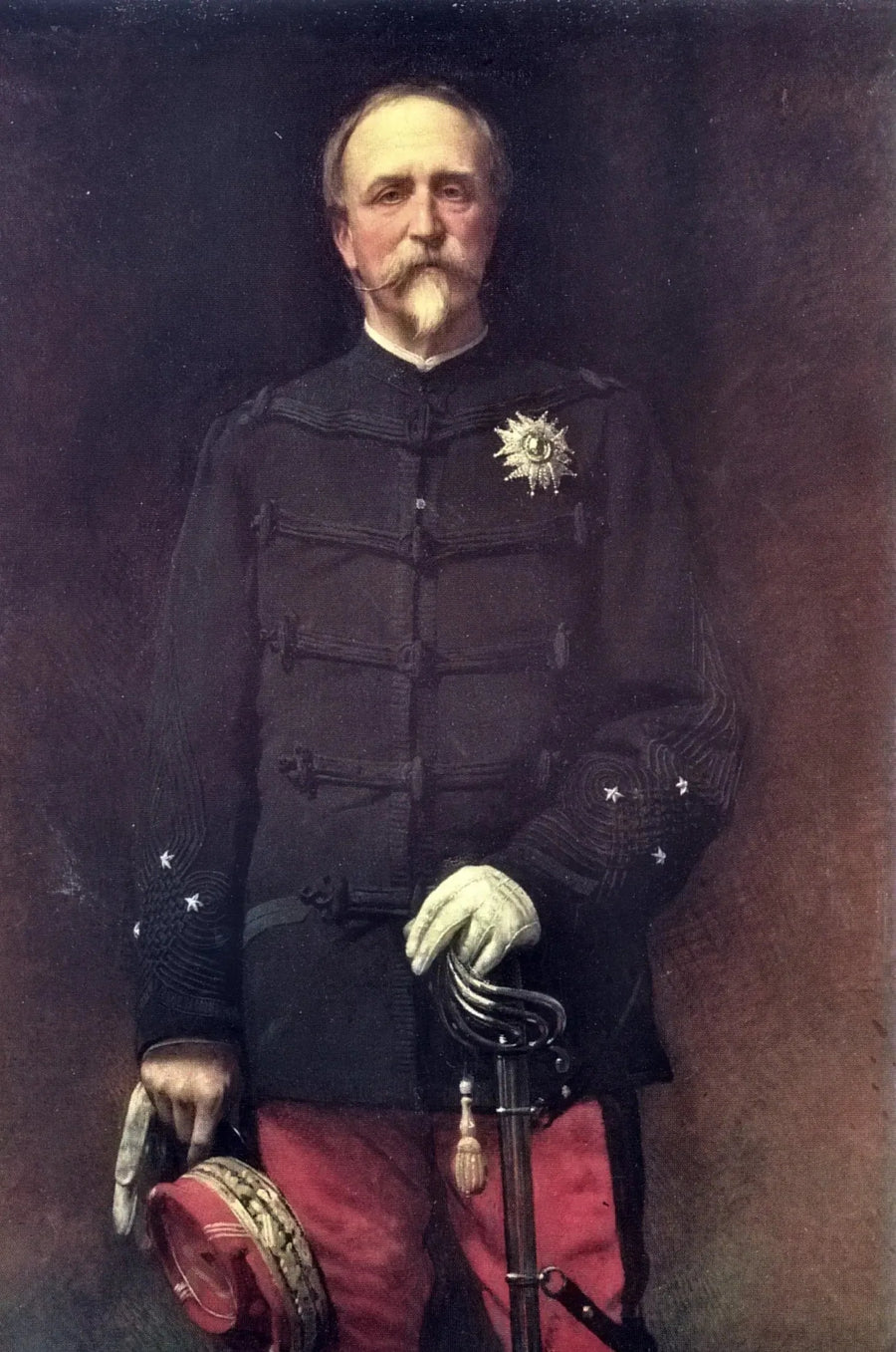 Portrett av general Henri d'Orléans, hertug av Aumale (1880) - Léon Bonnat