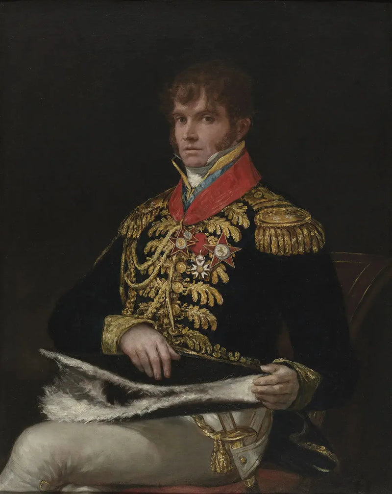 Portrett av general Nicolas Philippe Guye - Francisco de Goya