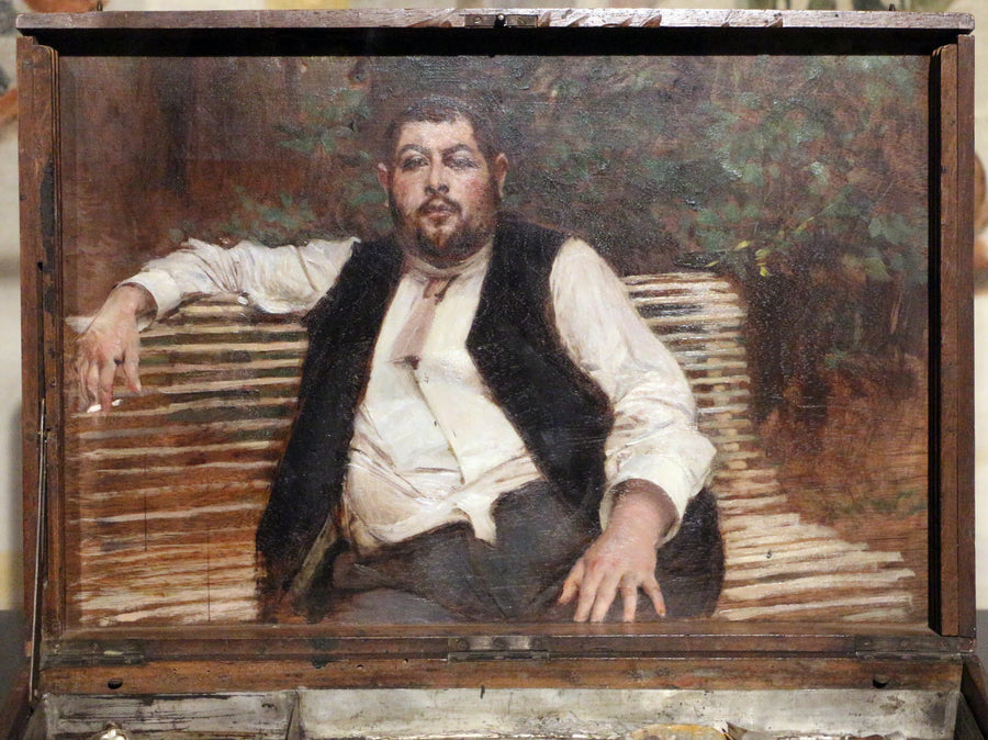 Portrett av hagearbeideren fra Veil-Picard - Giovanni Boldini