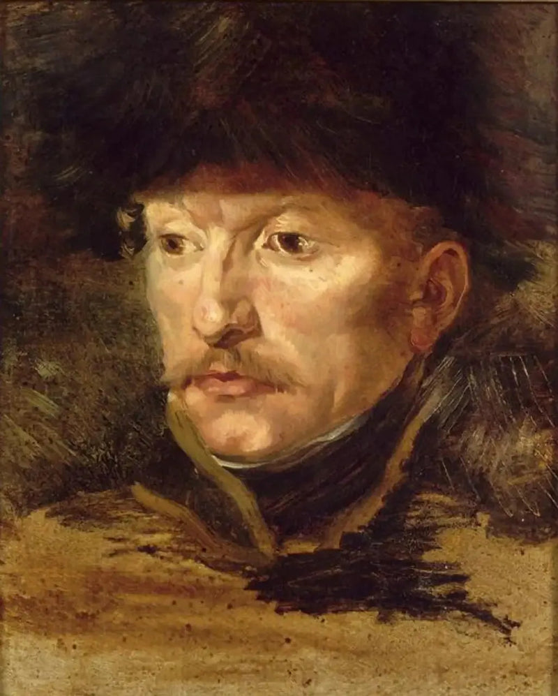 Portrett av løytnant Dieudonné - Théodore Géricault
