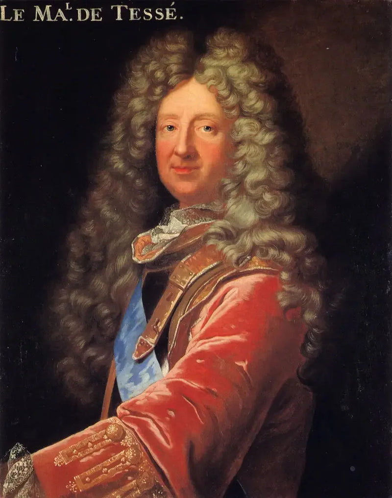 Portrett av marskalken de Tessé - Hyacinthe Rigaud