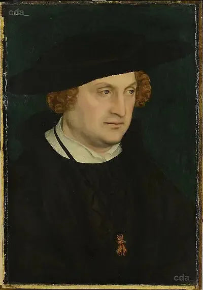 Portrett av markgreve Jean av Brandenburg-Ansbach - Lucas Cranach den eldre