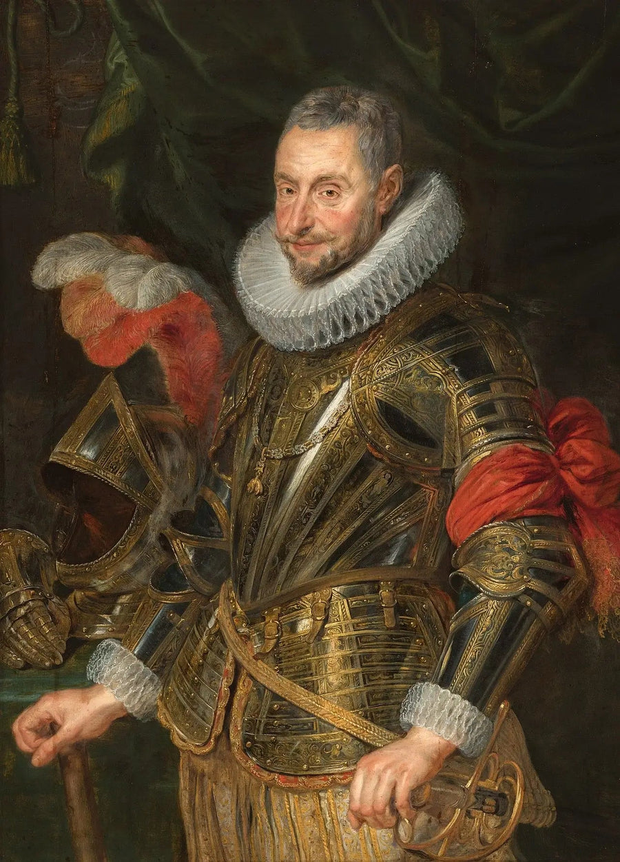 Portrett av marques Ambrogio Spinola - Peter Paul Rubens