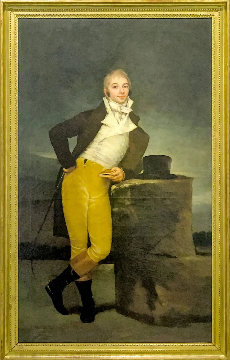 Portrett av markisen av San Adrian - Francisco de Goya