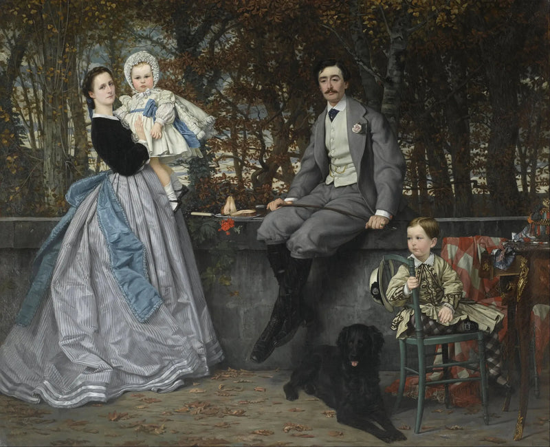 Portrett av marquis og marchioness de Miramon og deres barn - James Tissot

Source:
Portrait du marquis et de la marquise de Miramon et de leurs enfants - James Tissot