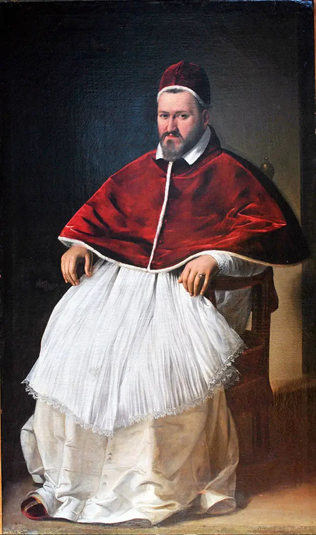 Portrett av pave Paul V - Caravaggio