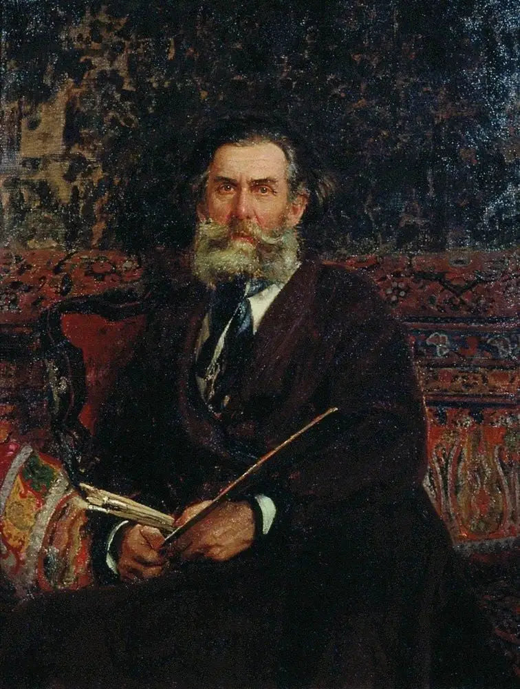 Portrett av maleren Alexeï Petrovitch Bogolioubov - Ilya Repin