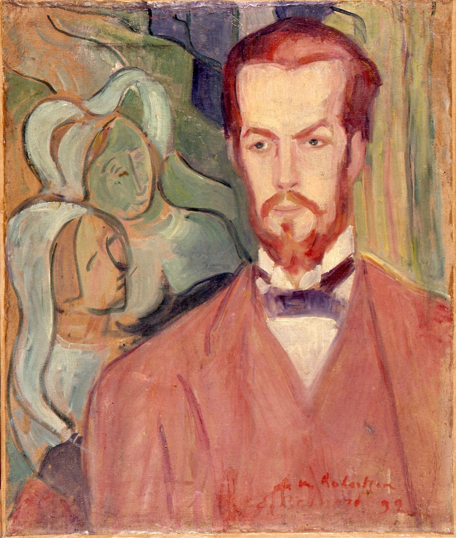 Portrett av maleren Éric Forbes-Robertson - Émile Bernard