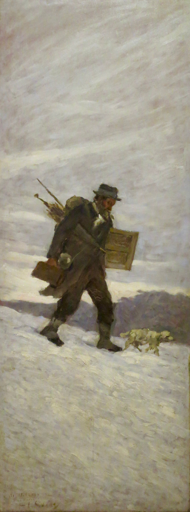 Portrett av maleren Eugène Chigot - Henri Le Sidaner