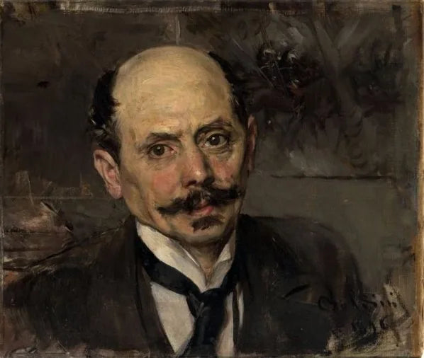 Portrett av maleren Jean-Baptiste Edouard Detaille - Giovanni Boldini
