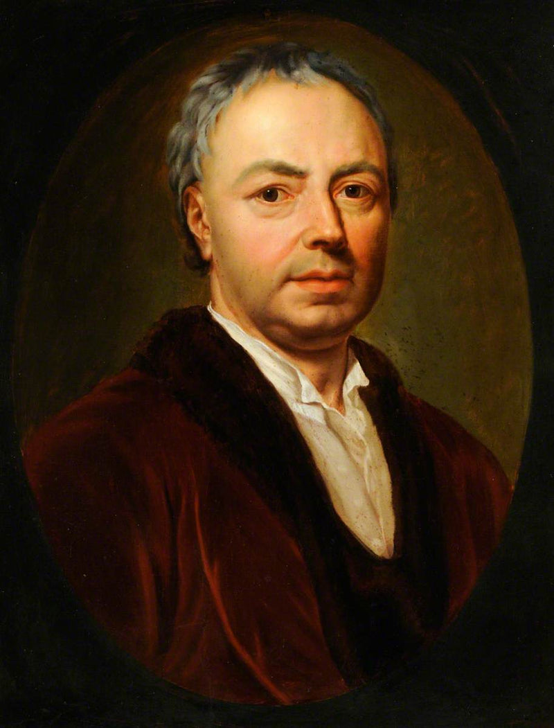 Portrett av kunstnerens far - Anton Raphael Mengs