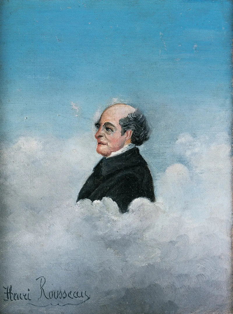 Portrett av kunstnerens far - Henri Rousseau