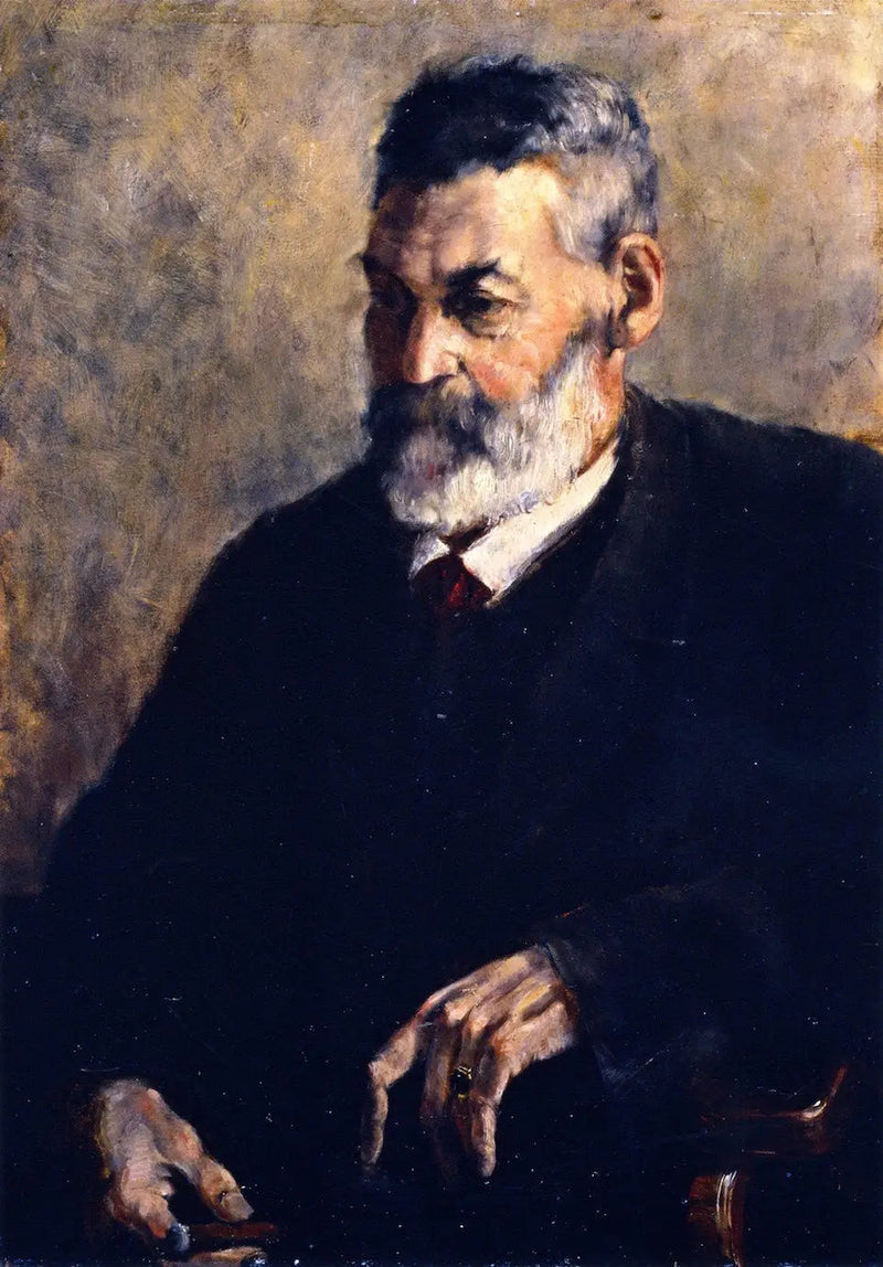 Portrett av Faren - Franz Marc
