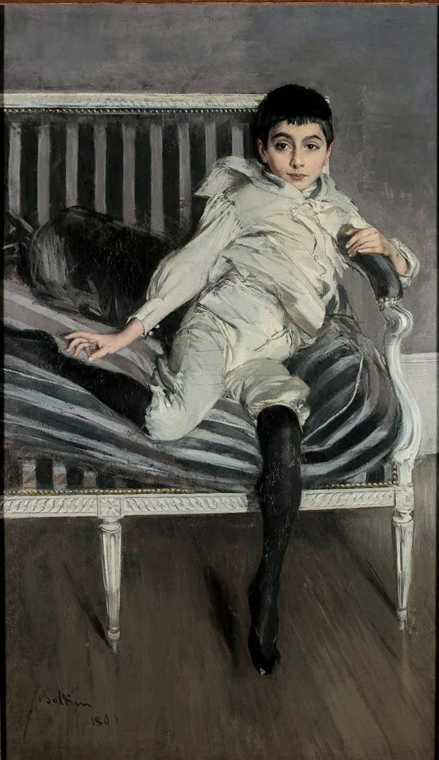 Portrett av den lille Subercaseaux - Giovanni Boldini