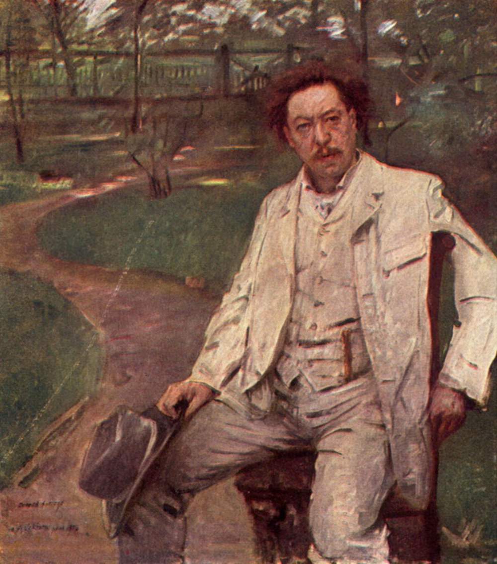 Portrait du pianiste Conrad Ansorge - Lovis Corinth image 1 copie de tableau peinte à la main