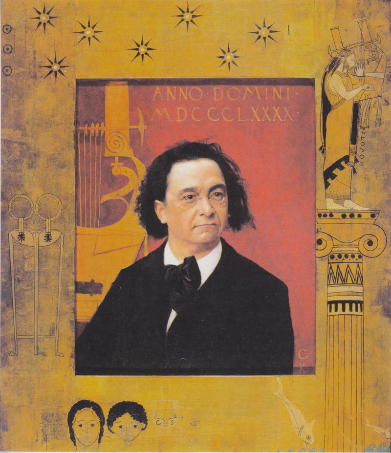 Portrett av pianisten Joseph Pembauer - Gustav Klimt