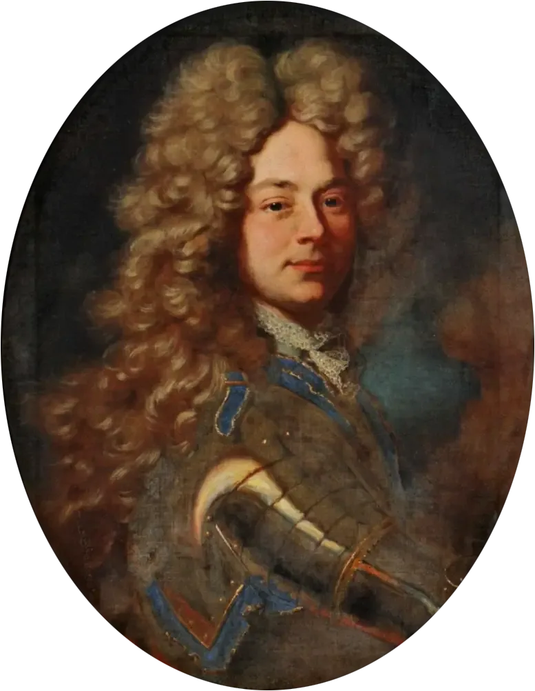 Portrett av prins Johann-Wilhelm av Sachsen-Gotha - Hyacinthe Rigaud