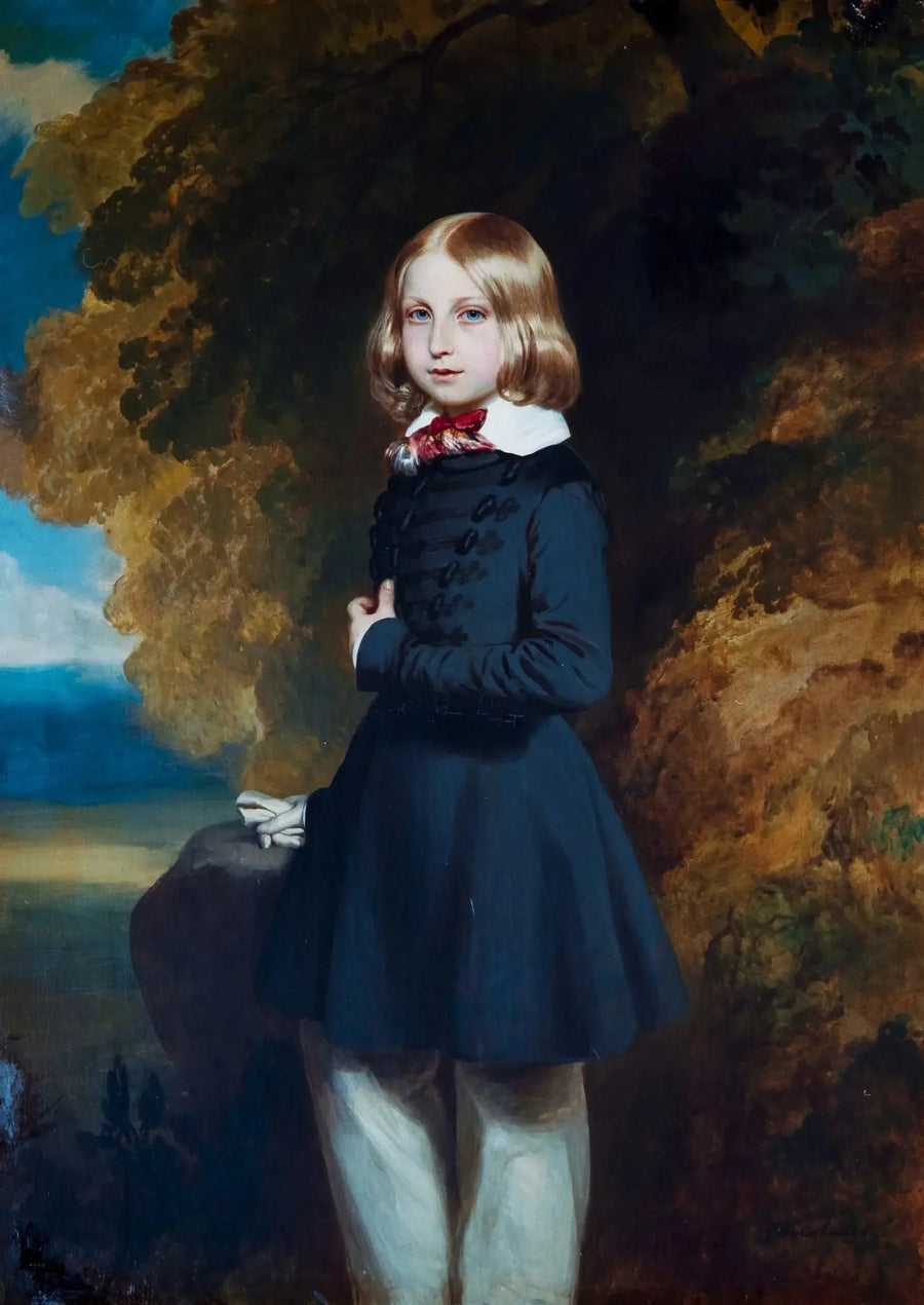 Portrett av prins Philippe, greve av Flandern - Franz Xaver Winterhalter

Source:
Portrait du prince Philippe, comte de Flandre - Franz Xaver Winterhalter