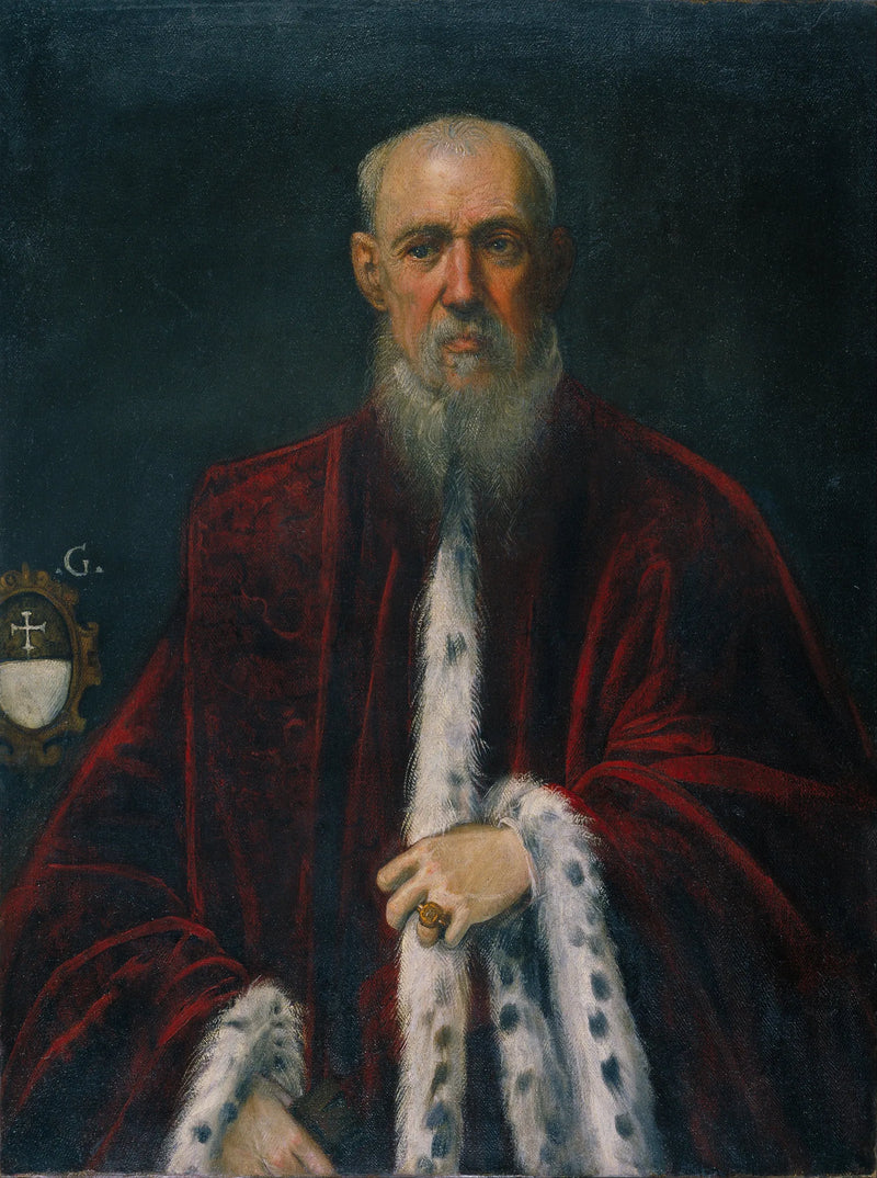 Portrett av påtalemyndighet Alessandro Gritti - Jacopo Tintoretto