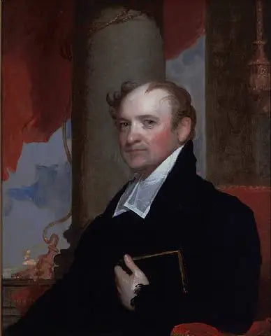 Portrait du révérend John Thornton Kirkland - Gilbert Stuart - Alpha Reproduction