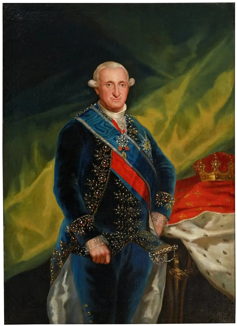 Portrett av kong Charles IV - Francisco de Goya