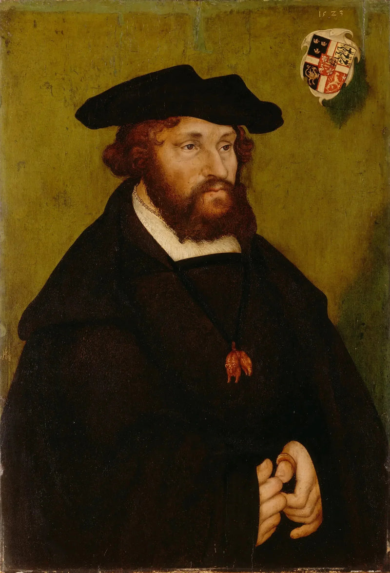 Portrett av kong Christian II av Danmark - Lucas Cranach den eldre