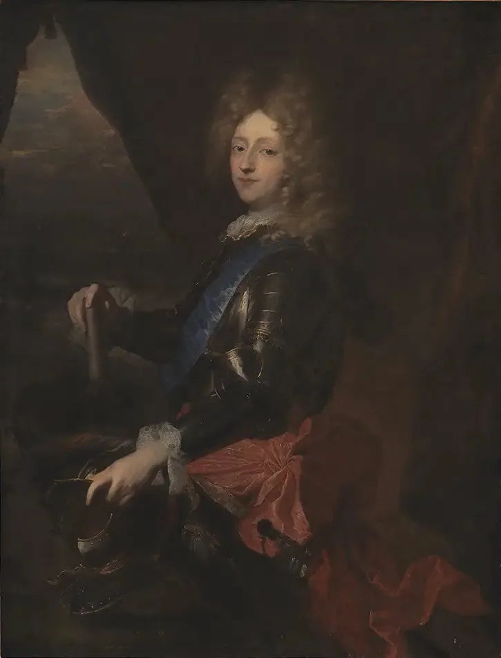 Portrett av kong Frédéric IV som prins - Hyacinthe Rigaud